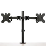 StarTech.com ARMDUAL2 skærmbeslag og -stativer 81,3 cm (32") Skrivebord Sort