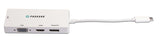 Prokord UTC-DPUHDV USB grafisk adapter 3840 x 2160 pixel Hvid