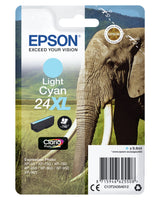 Epson Elephant C13T24354022 blækpatron 1 stk Original Højt (XL) udbytte Lys cyan