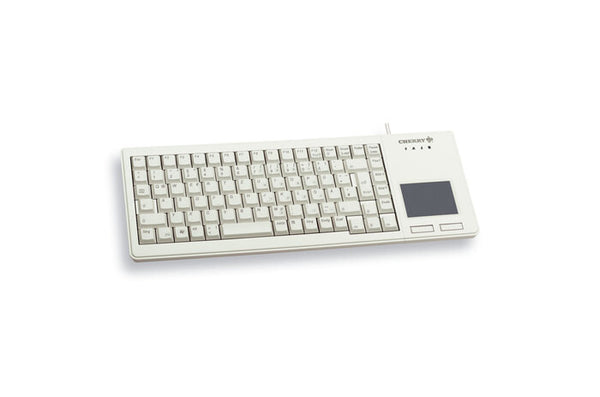 CHERRY XS Touchpad tastatur Universel USB QWERTZ Tysk Grå