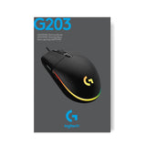 Logitech G 910-005796 mus Spil Højre hånd USB Type-A 8000 dpi