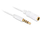 DeLOCK 84717 lydkabel 0,5 m 3.5mm Hvid