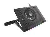 GENESIS Oxid 450 køling til laptop 39,6 cm (15.6") 2400 rpm Sort