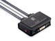 LevelOne KVM-0260 KVM Switch Sort, Grå