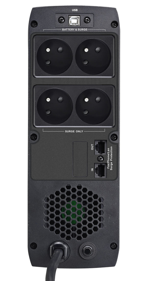 PowerWalker VI 1000 GXB FR UPS-enhed Interaktivt indgangsstik 1 kVA 600 W 4 AC stikkontakt(er)