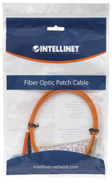 Intellinet 2m LC/ST InfiniBand og fiberoptisk kabel Orange