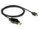 DeLOCK 85974 videokabel adapter 1,75 m DisplayPort + Mini DisplayPort + USB Type-C HDMI Anthracit