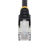 StarTech.com NLBK-2M-CAT6A-PATCH netværkskabel Sort S/FTP (S-STP)
