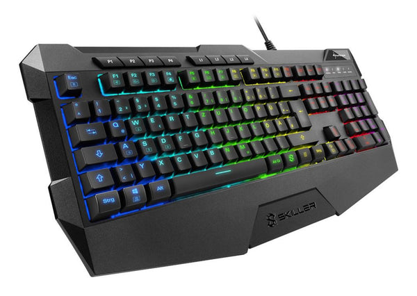 Sharkoon SKILLER SGK4 tastatur Spil USB QWERTZ Tysk Sort