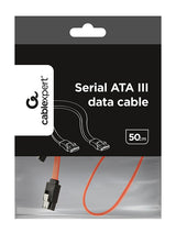 Gembird CC-SATAM-DATA SATA-kabel 0,5 m Sort, Rød