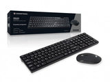 Conceptronic Orazio tastatur Mus inkluderet Hjem RF trådløst QWERTY Portugisisk Sort