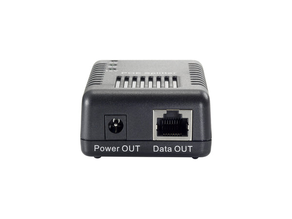 LevelOne POS-1002 netværks-splitter Strøm over Ethernet (PoE) Sort