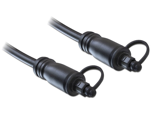 DeLOCK 82887 lydkabel 1 m Toslink Sort