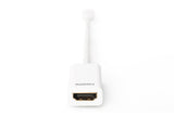 Digitus DB-340404-001-W videokabel adapter 0,15 m Mini DisplayPort HDMI Type A (Standard) Hvid