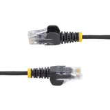 StarTech.com N6PAT250CMBKS netværkskabel Sort 2,5 m Cat6 U/UTP (UTP)