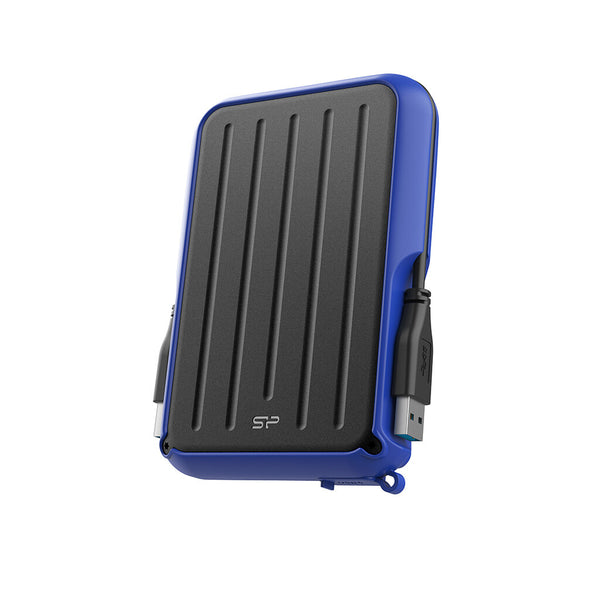 Silicon Power A66 ekstern harddisk 4 TB USB Type-A 3.2 Gen 1 (3.1 Gen 1) Sort, Blå