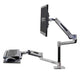 Ergotron 45-405-026 desktop arbejdsplads med siddestativ