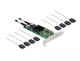 DeLOCK 90061 interface-kort/adapter Intern SATA