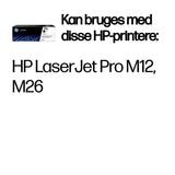 HP Original 79A LaserJet-tonerpatron, sort