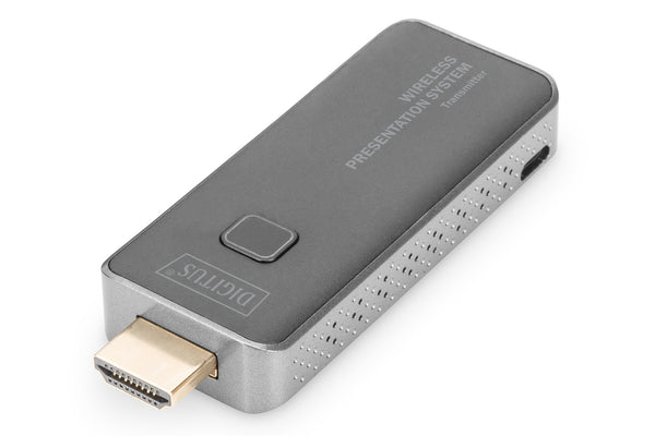 Digitus DS-55320 AV forlænger AV sender Sort