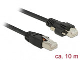 DeLOCK 85672 netværkskabel Sort 10 m Cat6 S/FTP (S-STP)