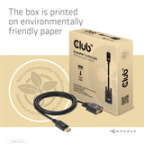 CLUB3D CAC-1012 videokabel adapter 2 m DisplayPort VGA (D-Sub) Sort