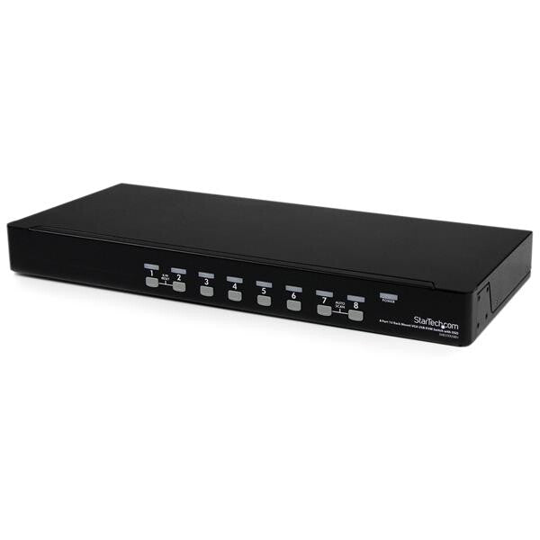 StarTech.com SV831DUSBU KVM Switch Stativ-montering Sort