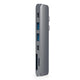 Satechi ST-CMBPM dockingstation USB 3.2 Gen 1 (3.1 Gen 1) Type-C Grå