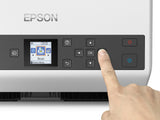 Epson WorkForce DS-870 Skanner med papir-tilførsel 600 x 600 dpi A4 Grå, Hvid