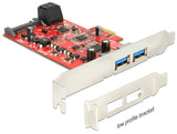 DeLOCK 89389 interface-kort/adapter Intern SATA, USB 3.2 Gen 1 (3.1 Gen 1)