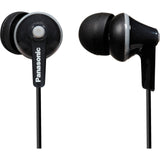 Panasonic RP-HJE125E-K hovedtelefoner/headset Ledningsført I ørerne Musik Sort