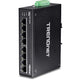 Trendnet TI-PG80 netværksswitch Ikke administreret L2 Gigabit Ethernet (10/100/1000) Strøm over Ethernet (PoE) Sort
