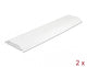 DeLOCK 20886 kabelorganisator Kabelkanal Hvid 2 stk