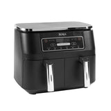 Ninja AF300 Dobbelt 7,6 L Enkeltstående 2470 W Varmluftsteger Sort