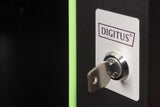 Digitus DN-19 07-U-SW stativ 7U Vægmonteret stativ Sort