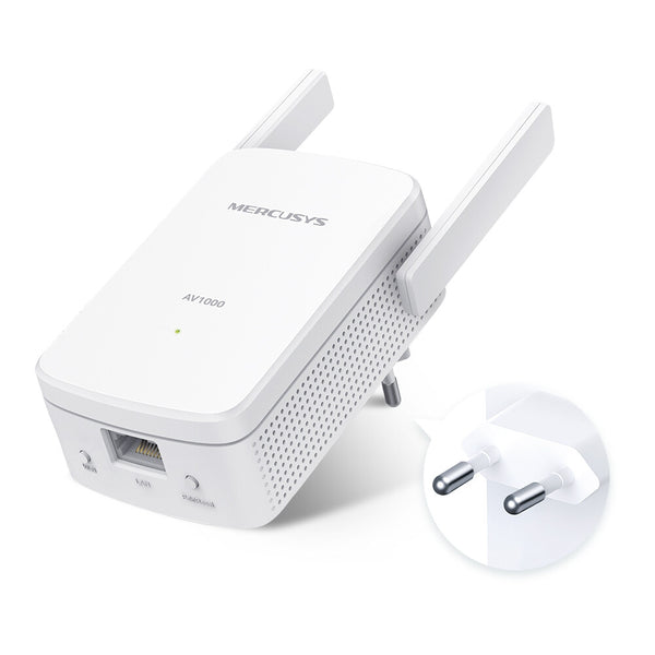 Mercusys MP510 KIT Power Line netværksadapter 1000 Mbit/s Ethernet LAN Wi-Fi Hvid 2 stk