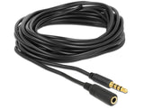 DeLOCK 84669 lydkabel 5 m 3.5mm Sort