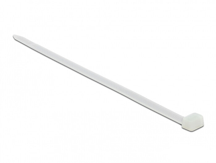 DeLOCK 19645 kabelsamler Stige kabelbinder Nylon Hvid 10 stk