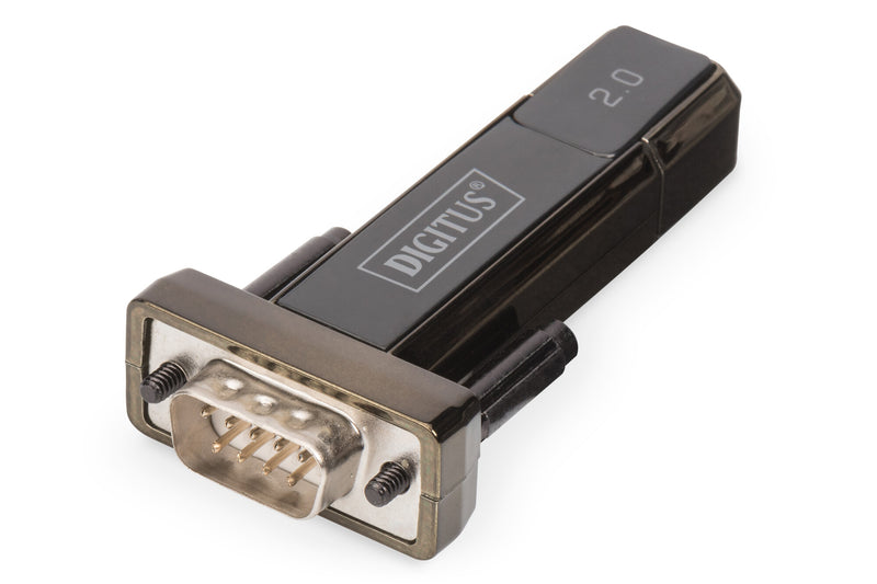 Digitus DA-70156 kabel kønsskifter USB 2.0 D-Sub 9 Male Sort