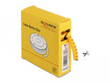 DeLOCK 18362 kabelmarkering Gul 500 stk