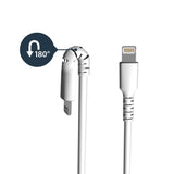 StarTech.com RUSBLTMM1M Lightning kabel 1 m Hvid