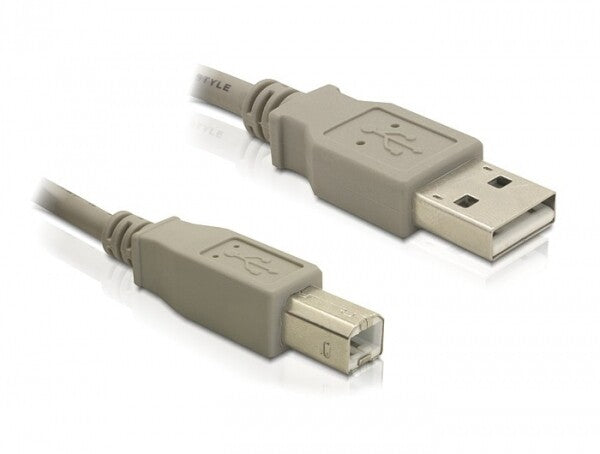 DeLOCK 82215 USB-kabel 1,8 m USB A USB B Grå