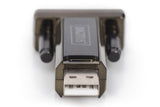 Digitus DA-70167 kabel kønsskifter D-Sub USB Sort