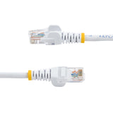 StarTech.com 45PAT1MWH netværkskabel Hvid 1 m Cat5e U/UTP (UTP)
