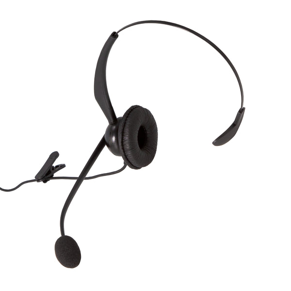 Auerswald COMfortel H-200 Headset Ledningsført Kontor/Callcenter USB Type-A Sort