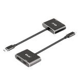 CLUB3D CSV-1552 USB grafisk adapter Sort