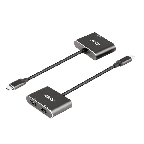 CLUB3D CSV-1552 USB grafisk adapter Sort