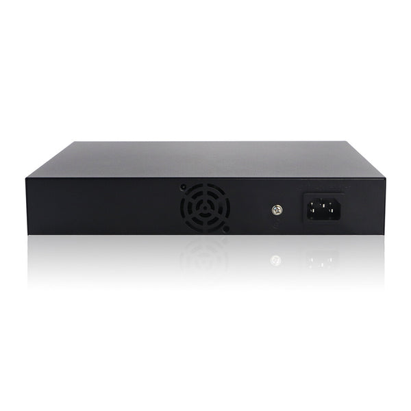 LevelOne GEL-1061 netværksswitch Administreret L2 Gigabit Ethernet (10/100/1000) Sort