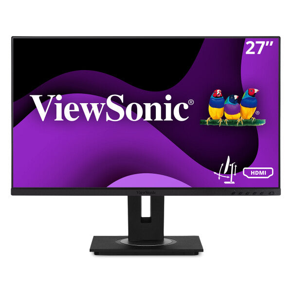 Viewsonic VG Series VG2748a computerskærm 68,6 cm (27") 1920 x 1080 pixel Fuld HD LED Sort