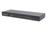 Digitus DS-72211-4GE rack-konsol 48,3 cm (19") 1366 x 768 pixel Sort 1U